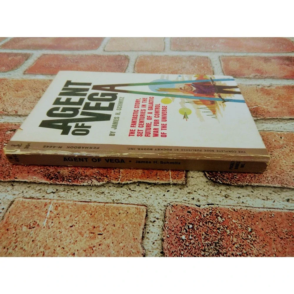 Agent of Vega James Schmitz 1962 Ace Vintage Sci‑Fi Space‎ Opera Paperback